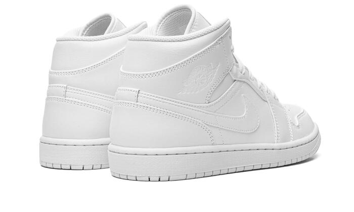 Zapatillas Nike moda Air jordan 1 mid gs Blanco 2/3
