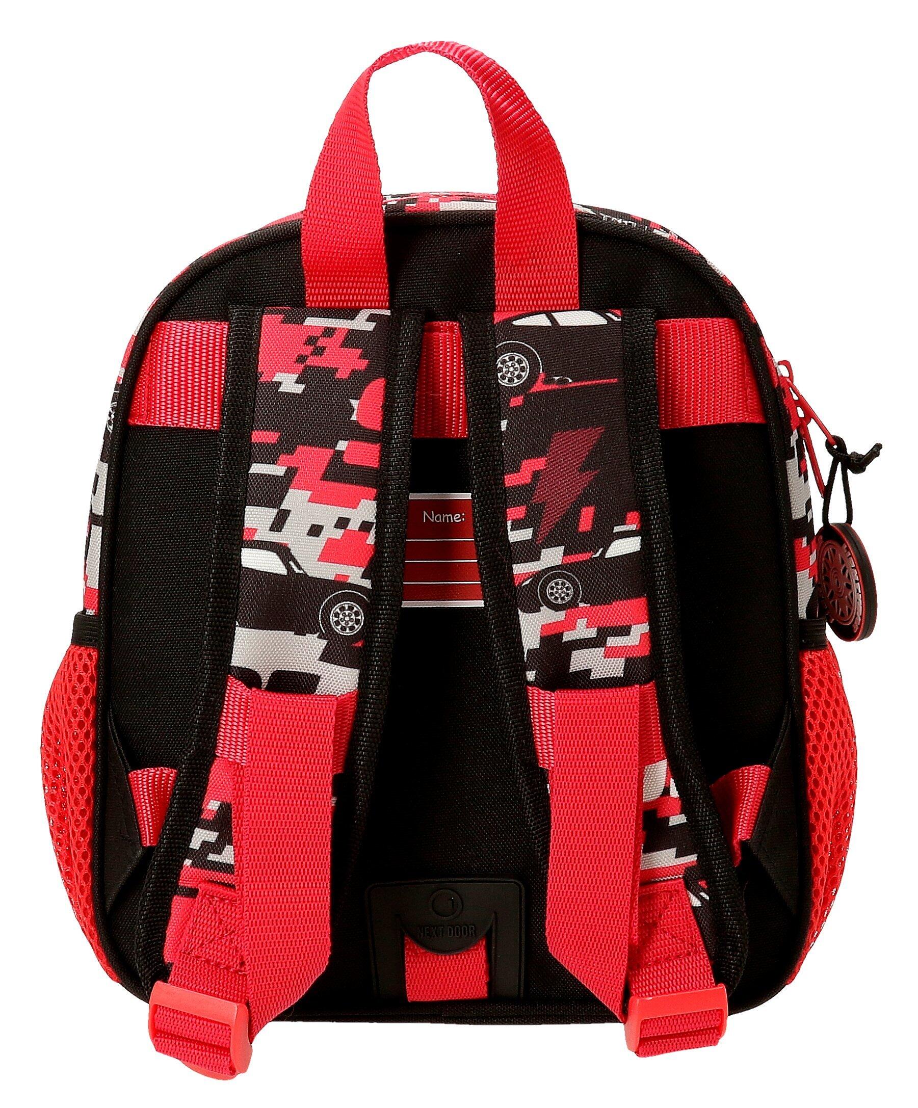 Mochila escolar adaptable a carro Cars Mcqueen Red 25 cm Rojo 2/5