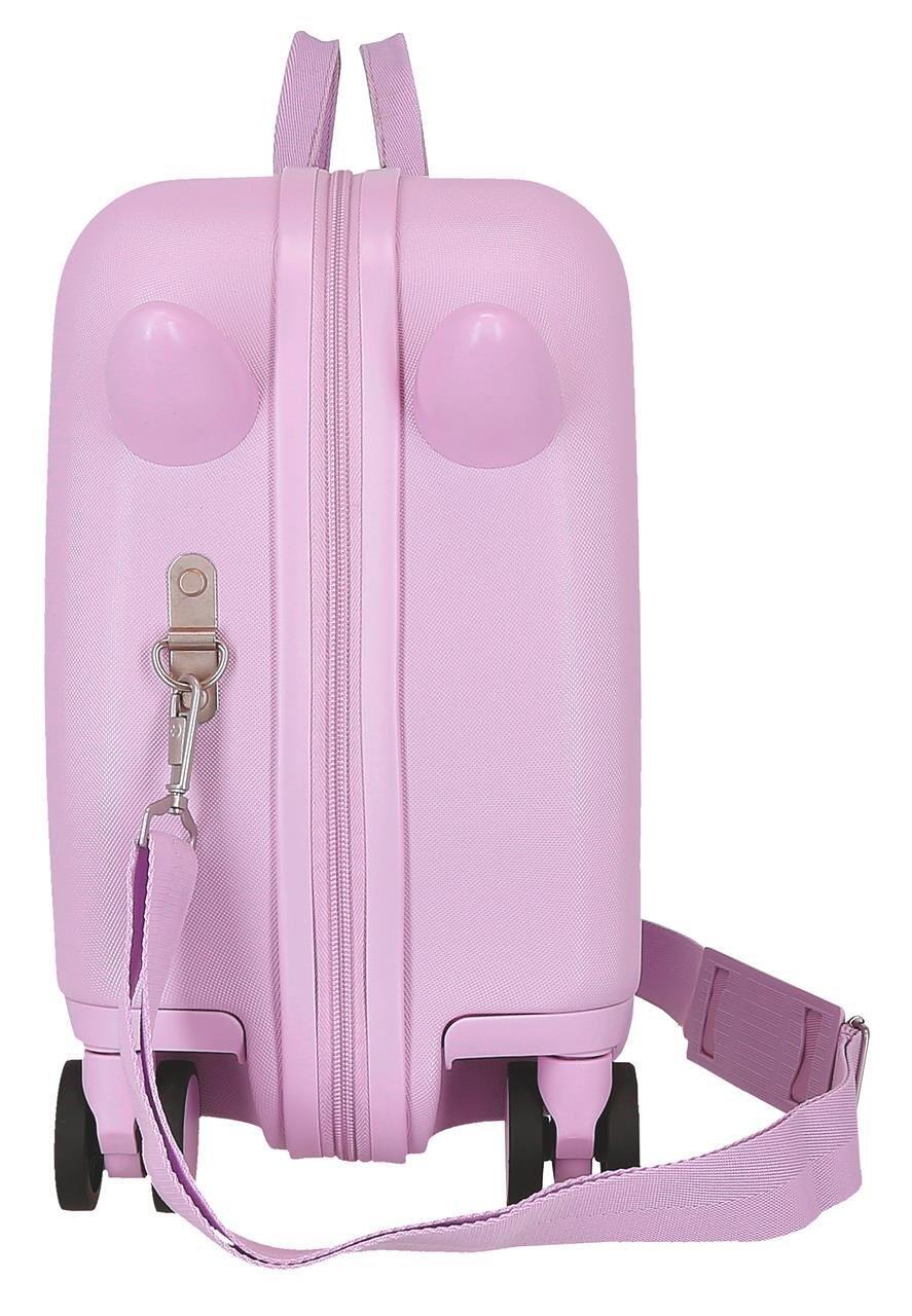 Maleta infantil Frozen in this together ABS con capacidad de 38L Lila 2/5