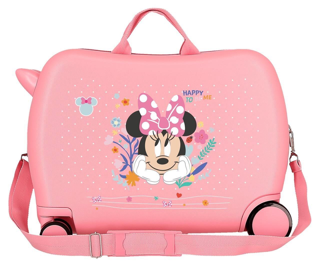 Valise enfant Minnie Happy To Be Me ABS avec une capacité de 38L Rose 2/5
