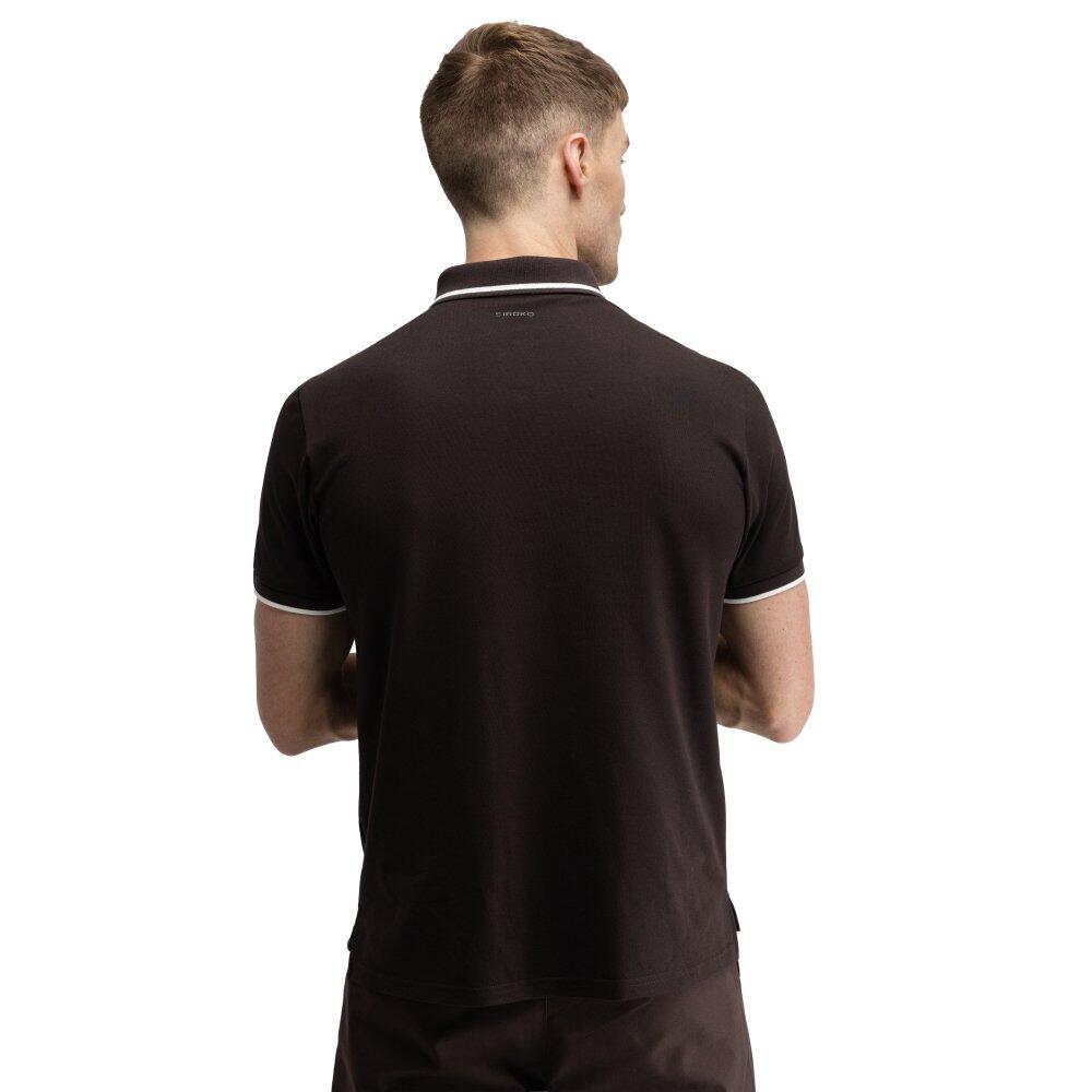 Herren Golf piqué-poloshirt Pinehurst Dark Brown Braun 2/8