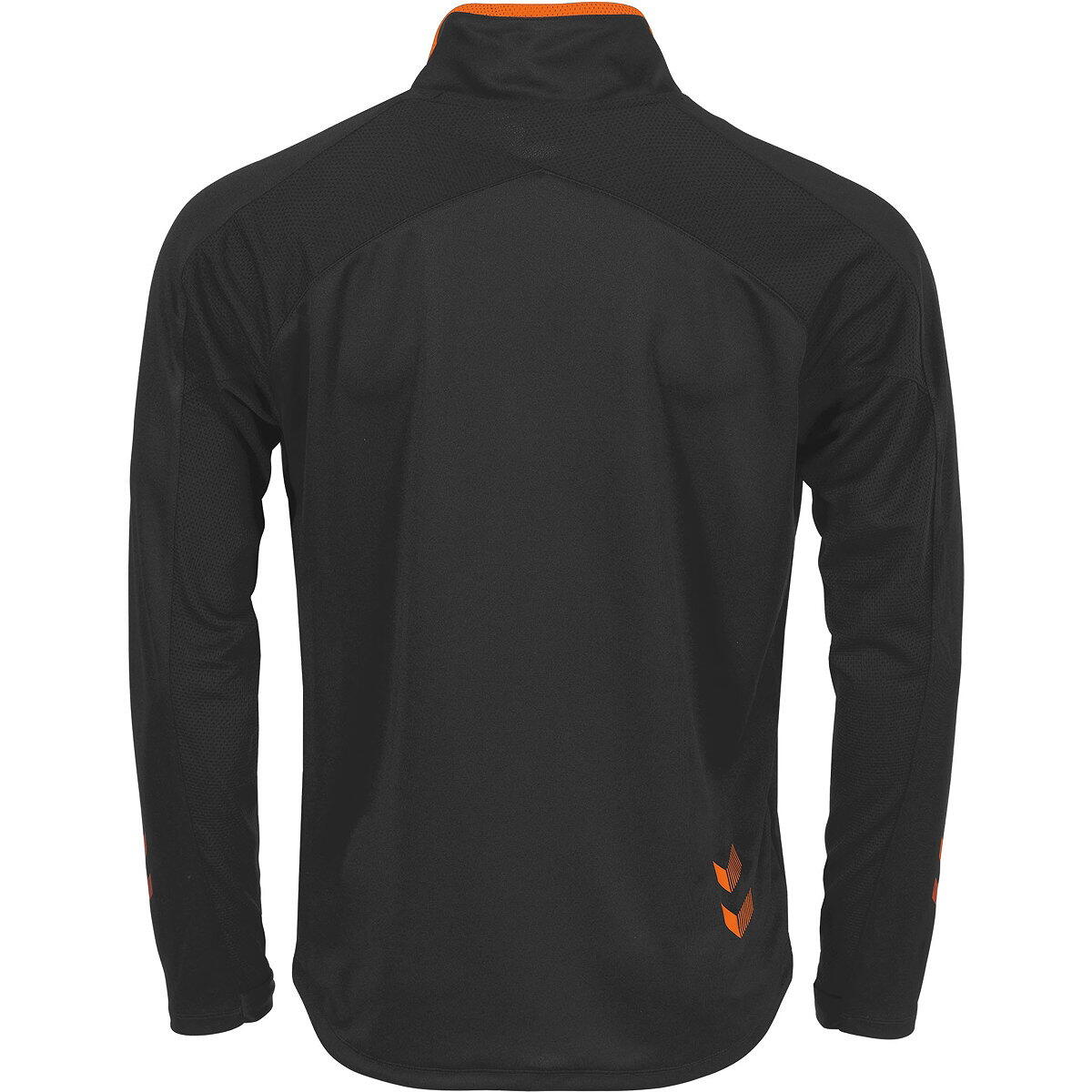 Hummel Tulsa Ziptop Herren - Schwarz / Orange 5/5