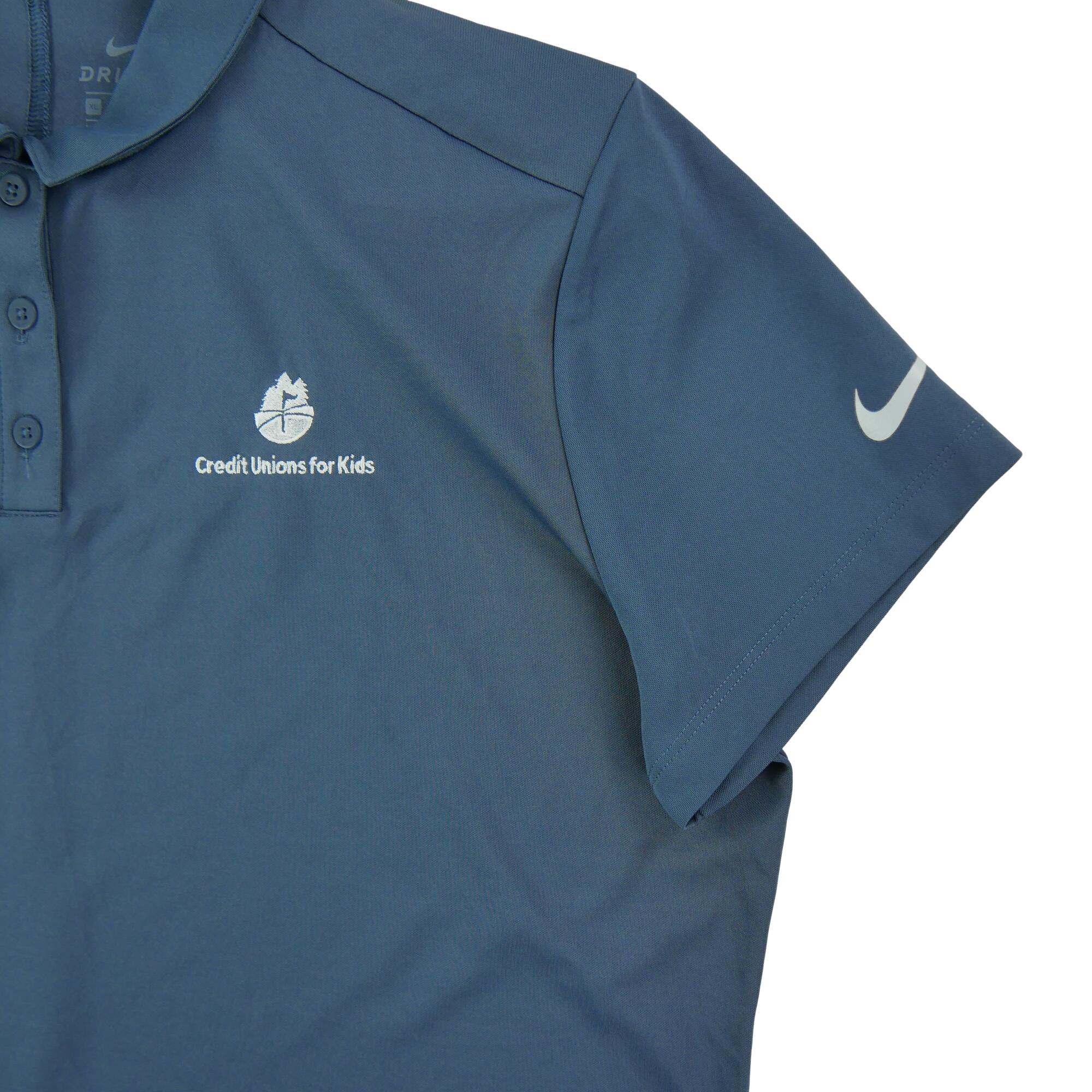 Tweedehands - Nike Golf Dri-Fit T-shirt Dames Blauw - Als nieuw 3/6
