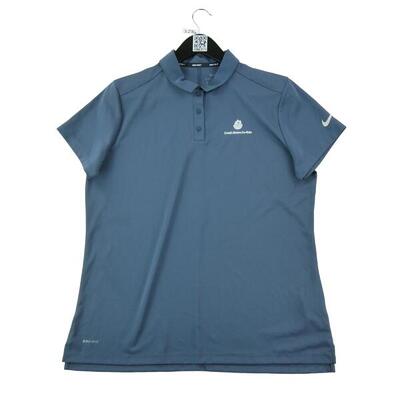 Tweedehands - nike golf dri-fit t-shirt dames blauw - als nieuw