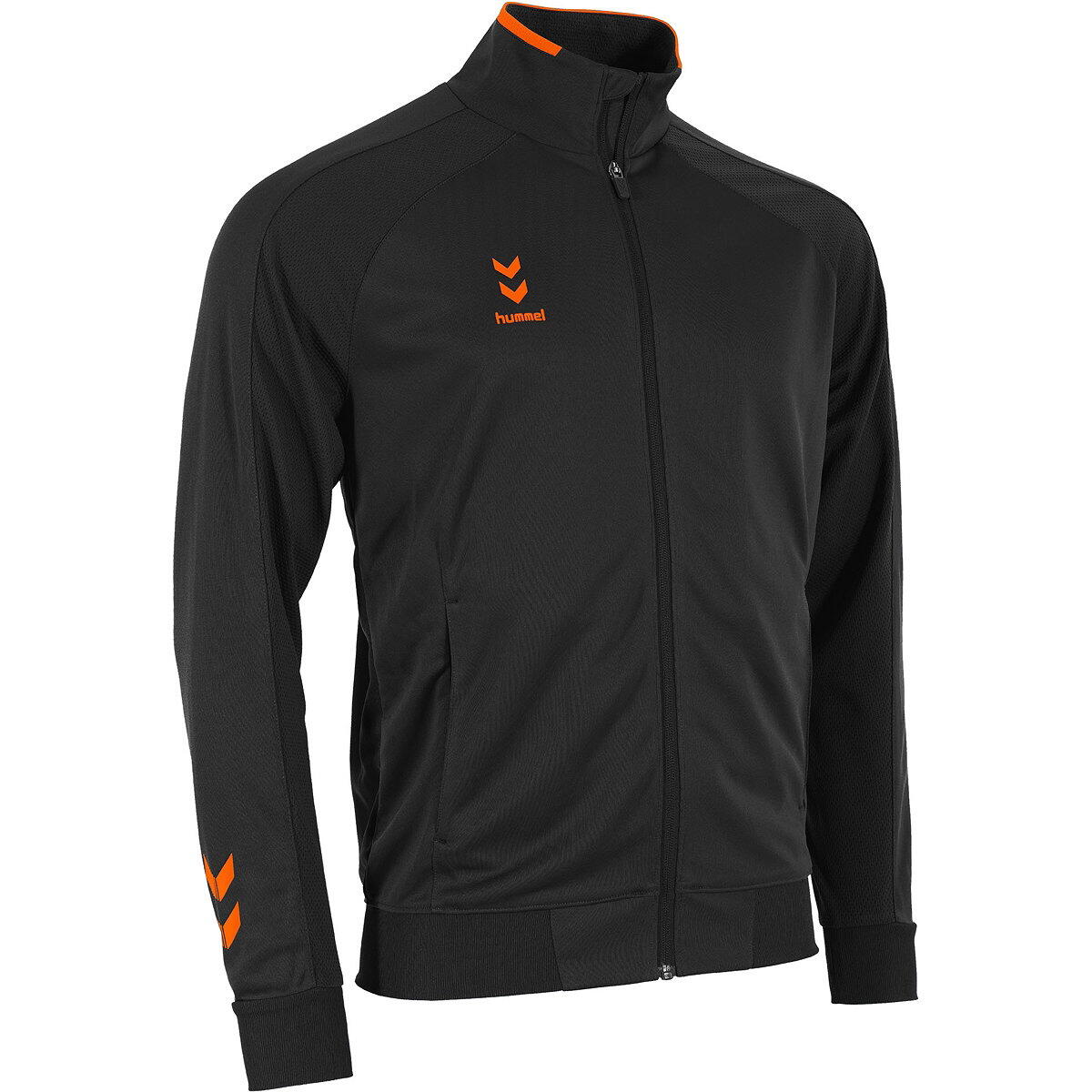 Hummel Tulsa Veste Polyester Hommes - Noir / Orange 3/5