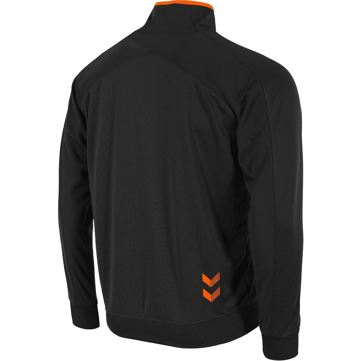 Hummel Tulsa Veste Polyester Hommes - Noir / Orange 4/5