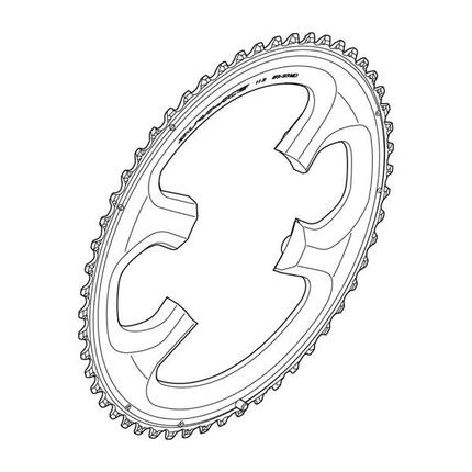 Tablett Shimano Dura-Ace FC-9000
