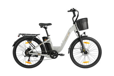 C2pro elektrische fiets 26" 250w 120km shimano 7 versnellingen schijfrem