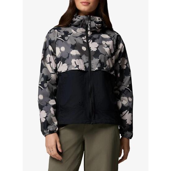 Kurtka wiatrówka damska Columbia Spire Valley Printed Windbreaker
