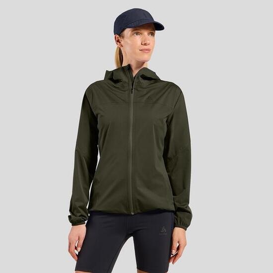 Wasserdichte X-Alp Performance Knit Laufjacke ODLO