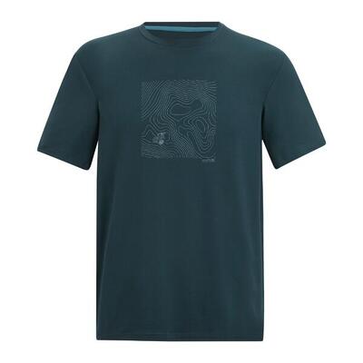 Heren fingal sunset stretch tshirt (hout bruin)