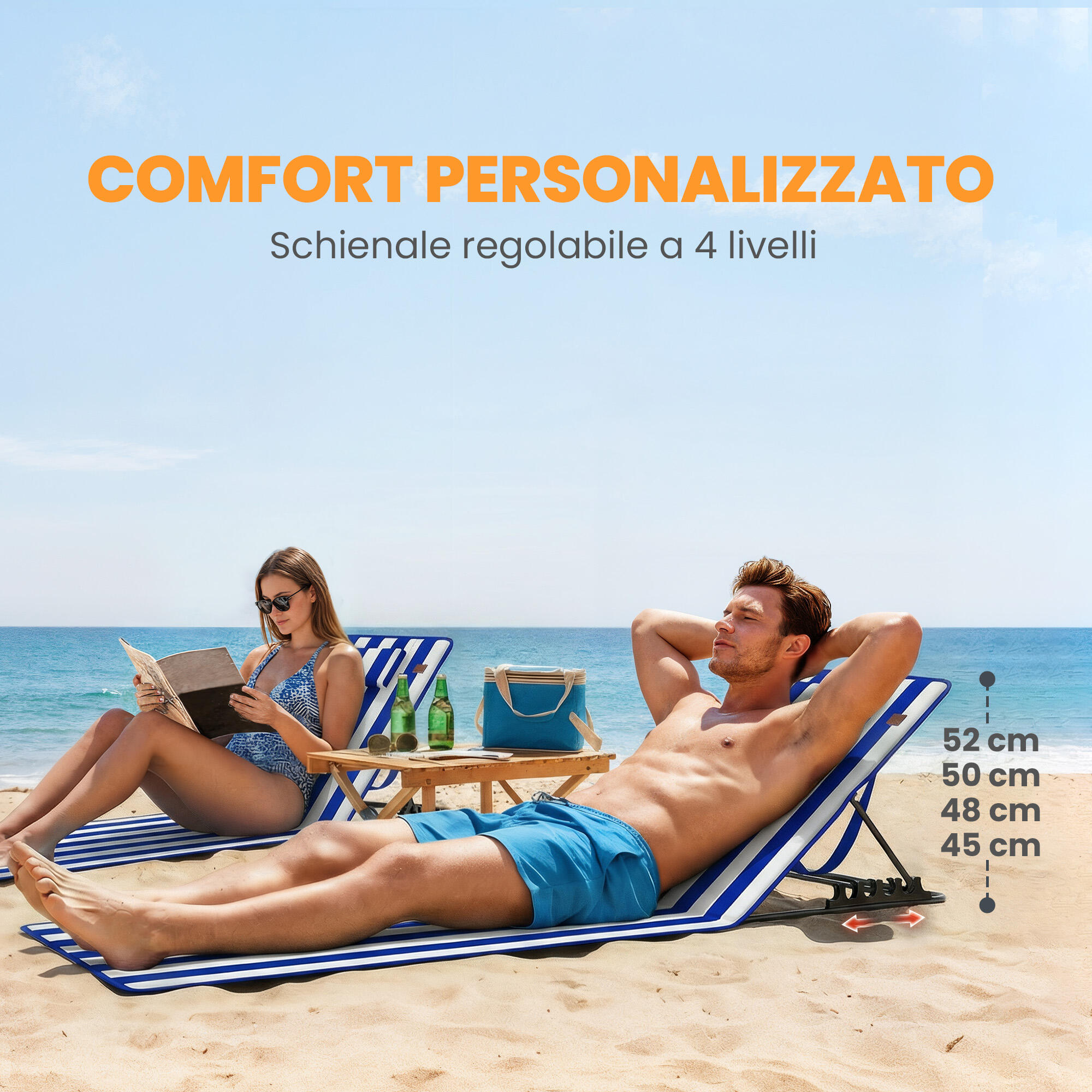 6 Mollette Per Asciugamani Da Spiaggia, Forte Presa Antiscivolo, In Plastica PP Con Gomma TPR, Per Lettini, Sedie A Sdraio, Piscina, Con Sacchetto Organizer