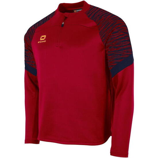 Veste zippée - sports - homme - coupe régulière - Bolt - rouge tango/marine