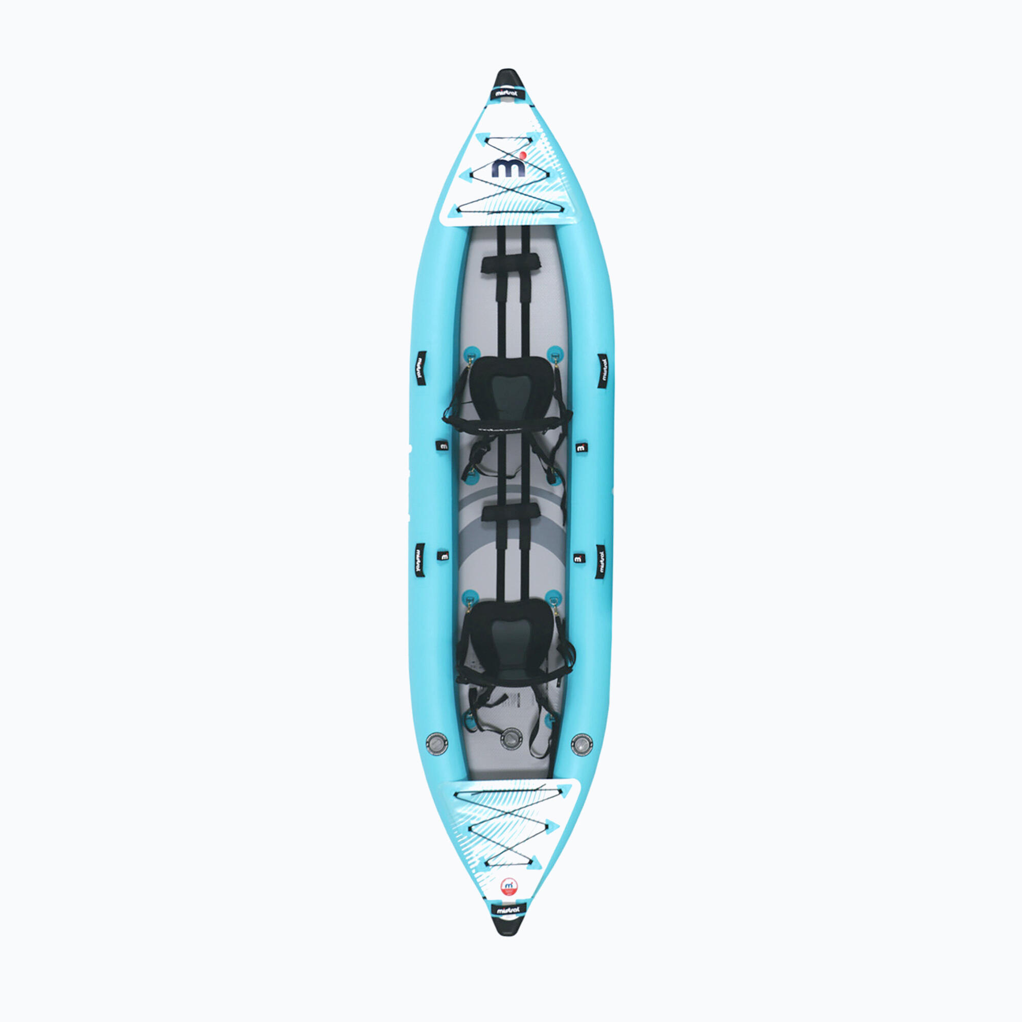 Kajak pompowany 2-osobowy Mistral Island Duo Air 380 3/7