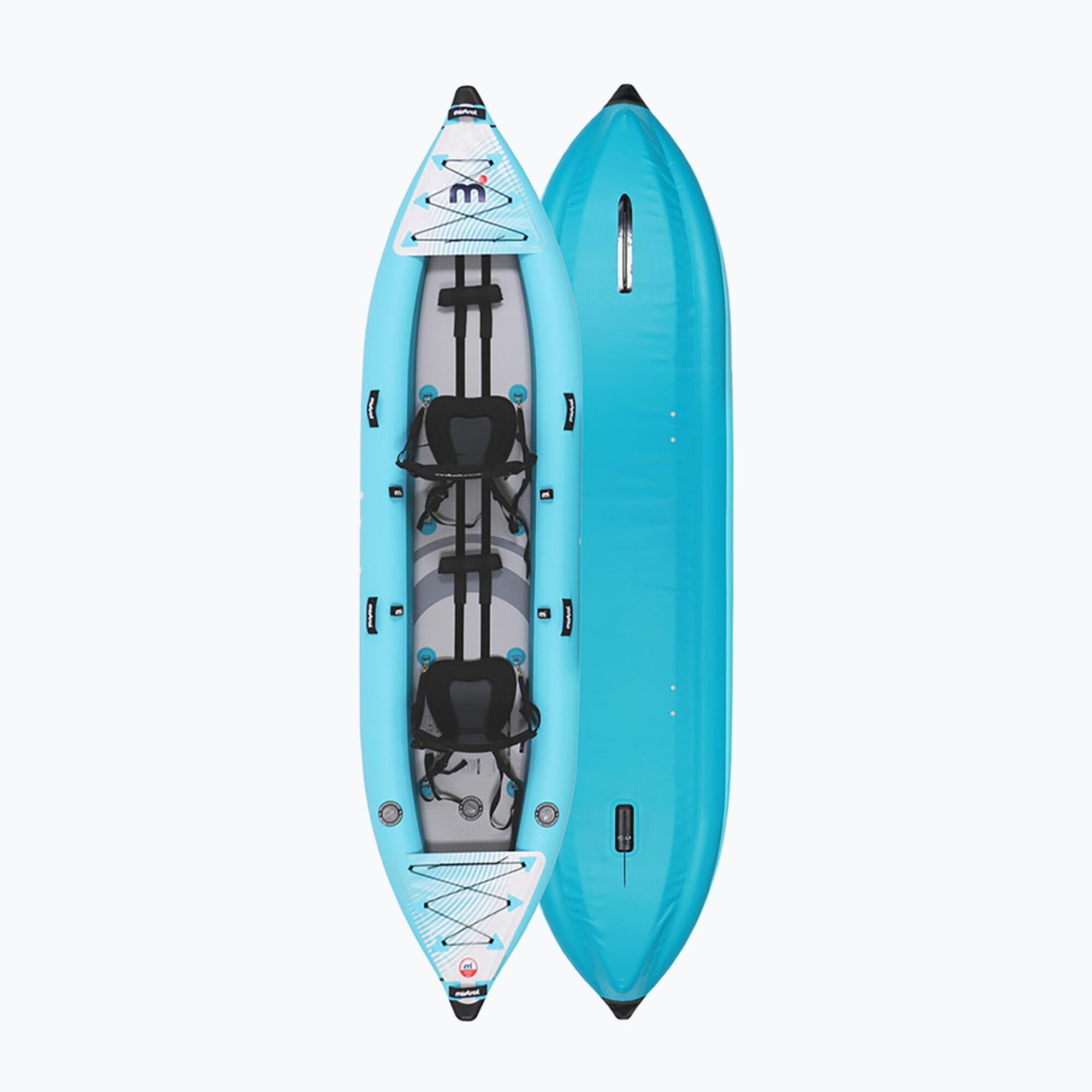 Kajak pompowany 2-osobowy Mistral Island Duo Air 380 2/7