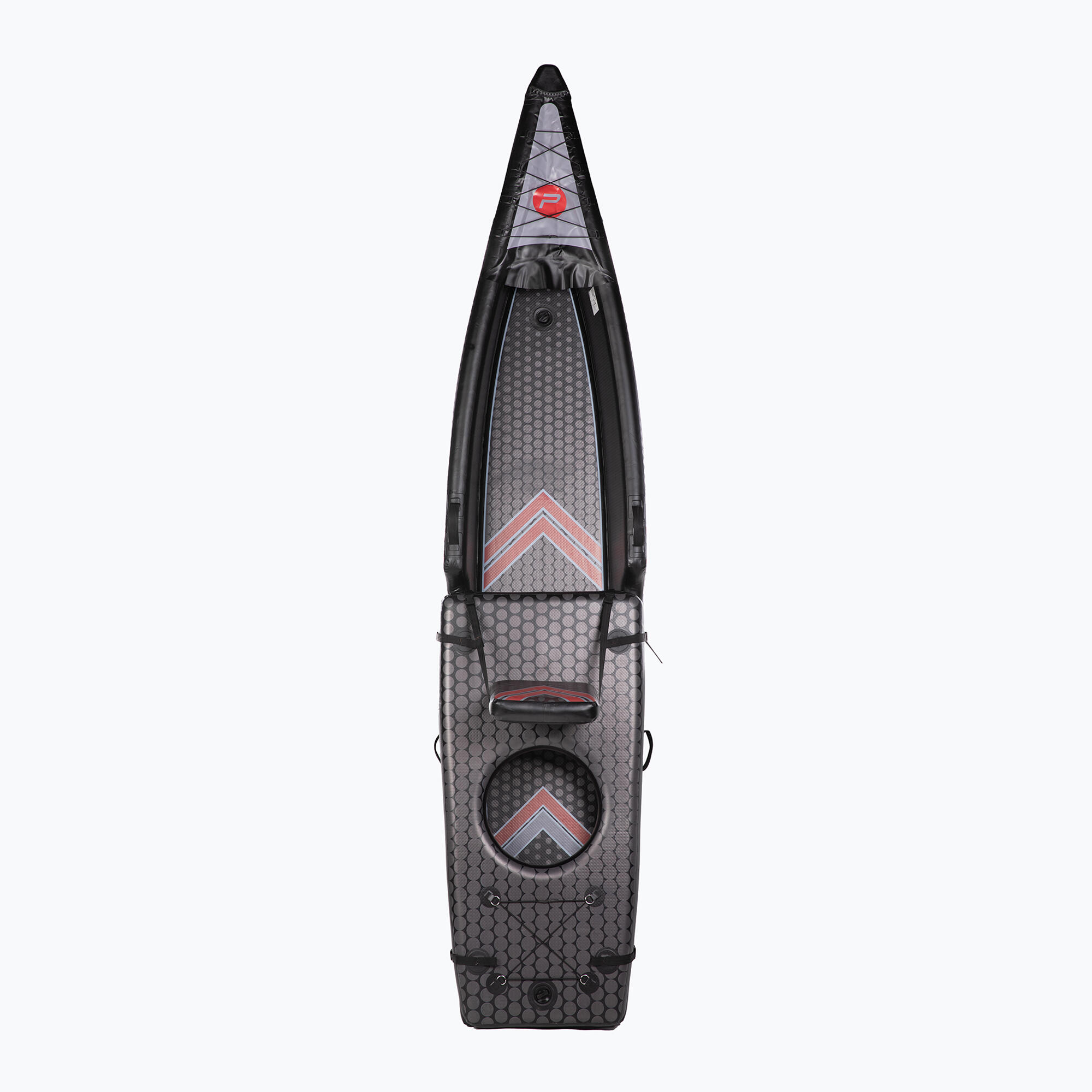 Kajak/SUP hybryda 1-osobowy Pure4Fun Dual Purpose 380 2/7
