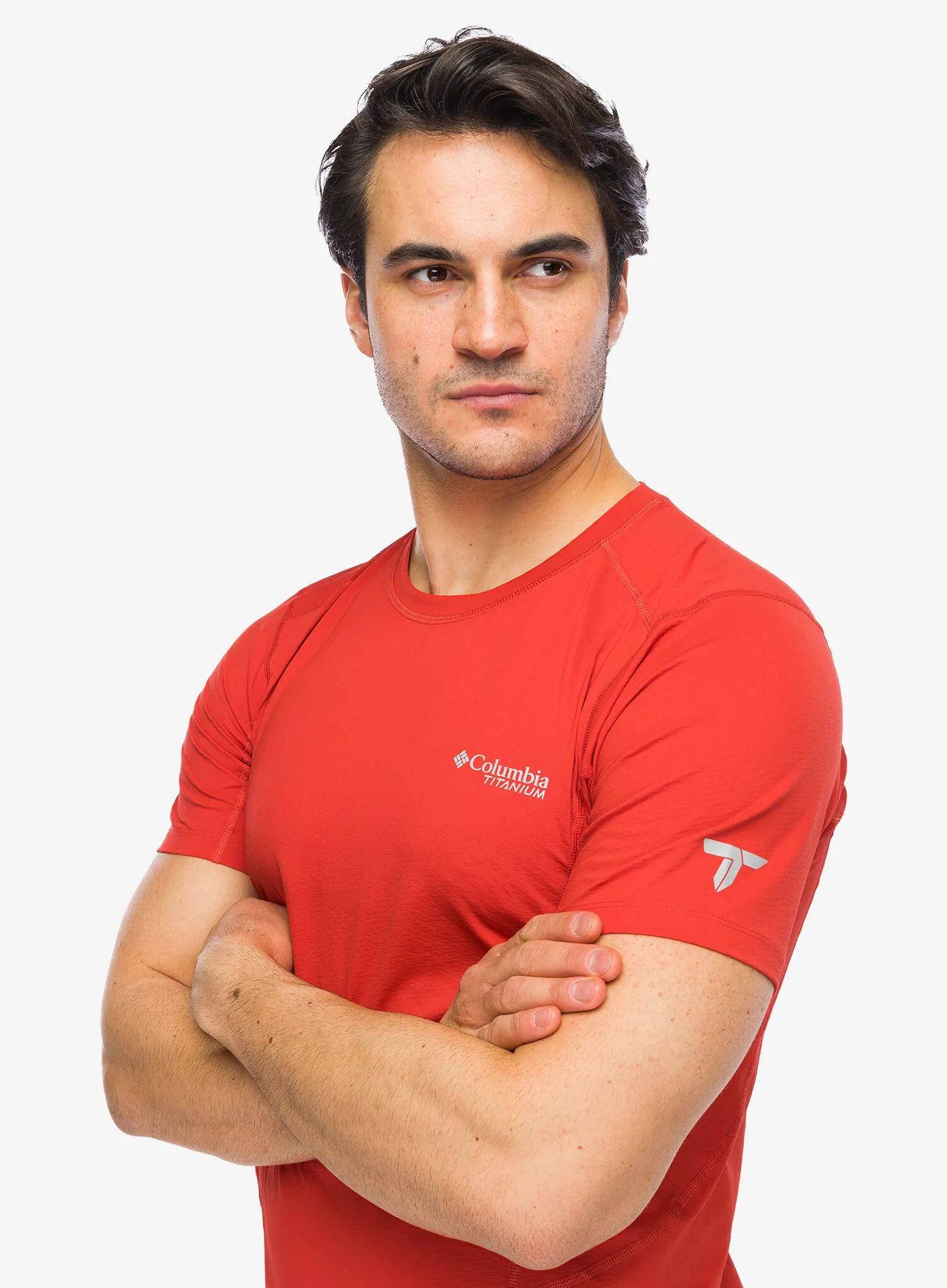 Koszulka szybkoschnąca męska Columbia Diamond Peak Pro Short Sleeve 7/7