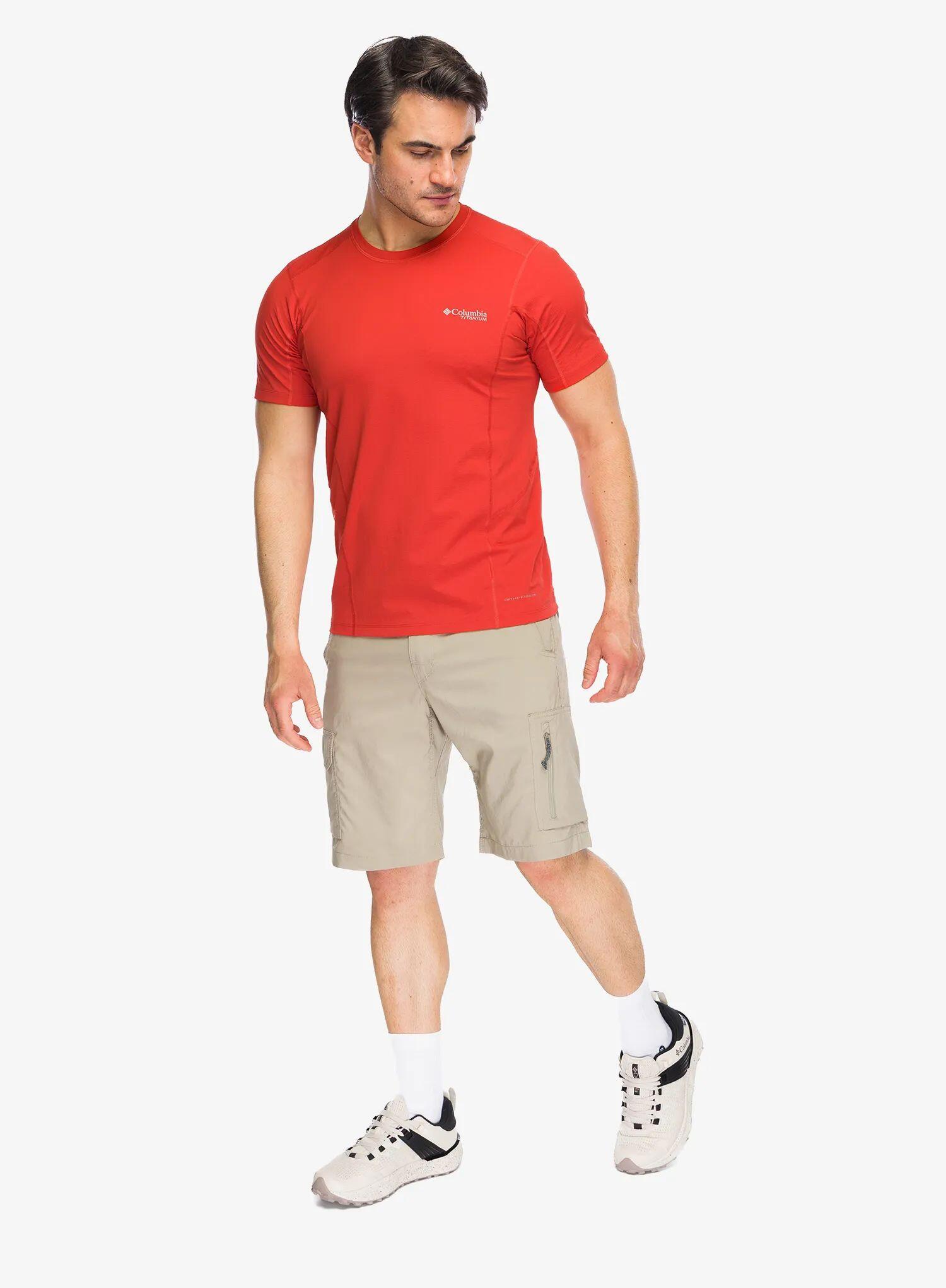 Koszulka szybkoschnąca męska Columbia Diamond Peak Pro Short Sleeve 6/7
