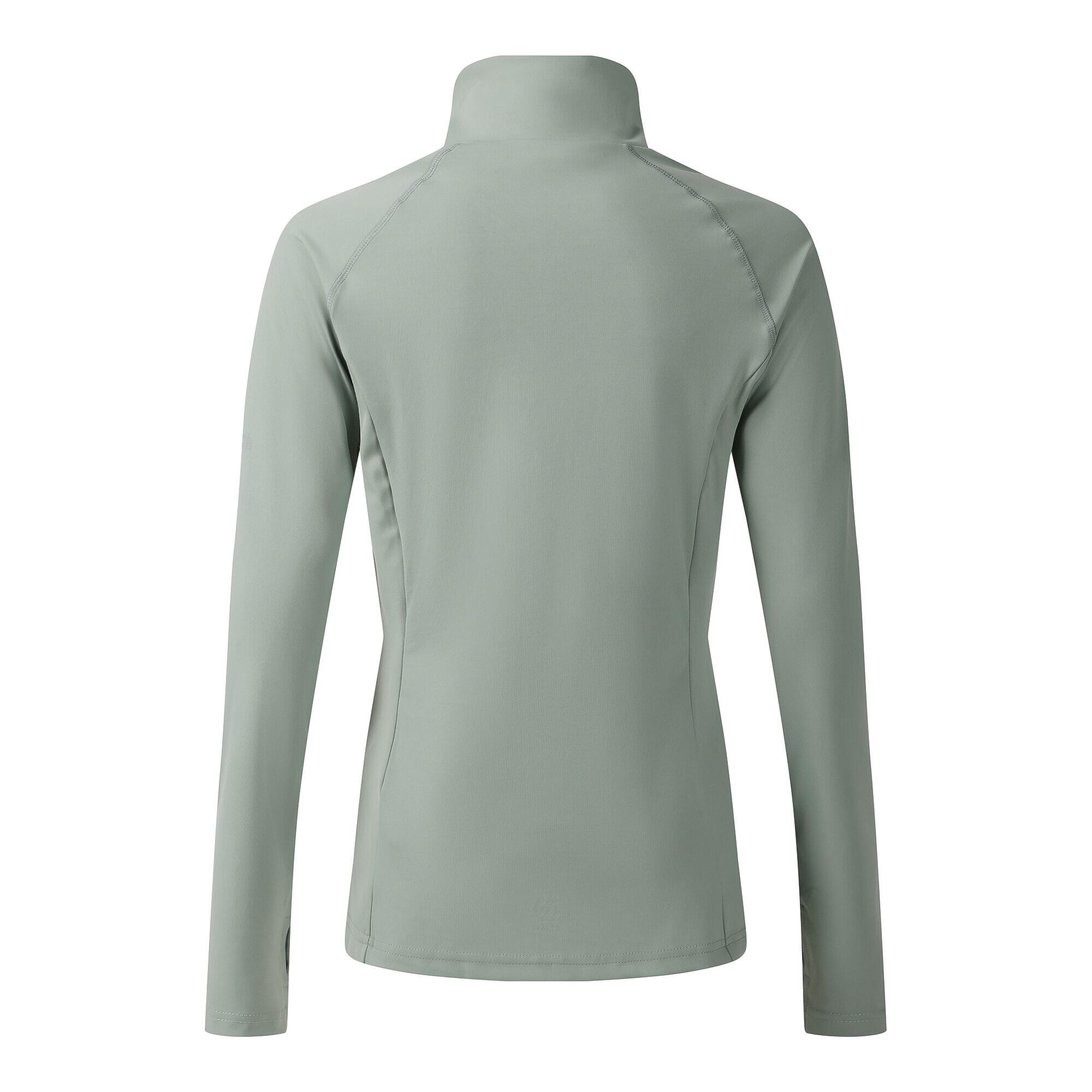 Midlayer Cerniera Su Intera Lunghezza Donna Dare 2B Refresh Verde Ghiacciaio 2/4
