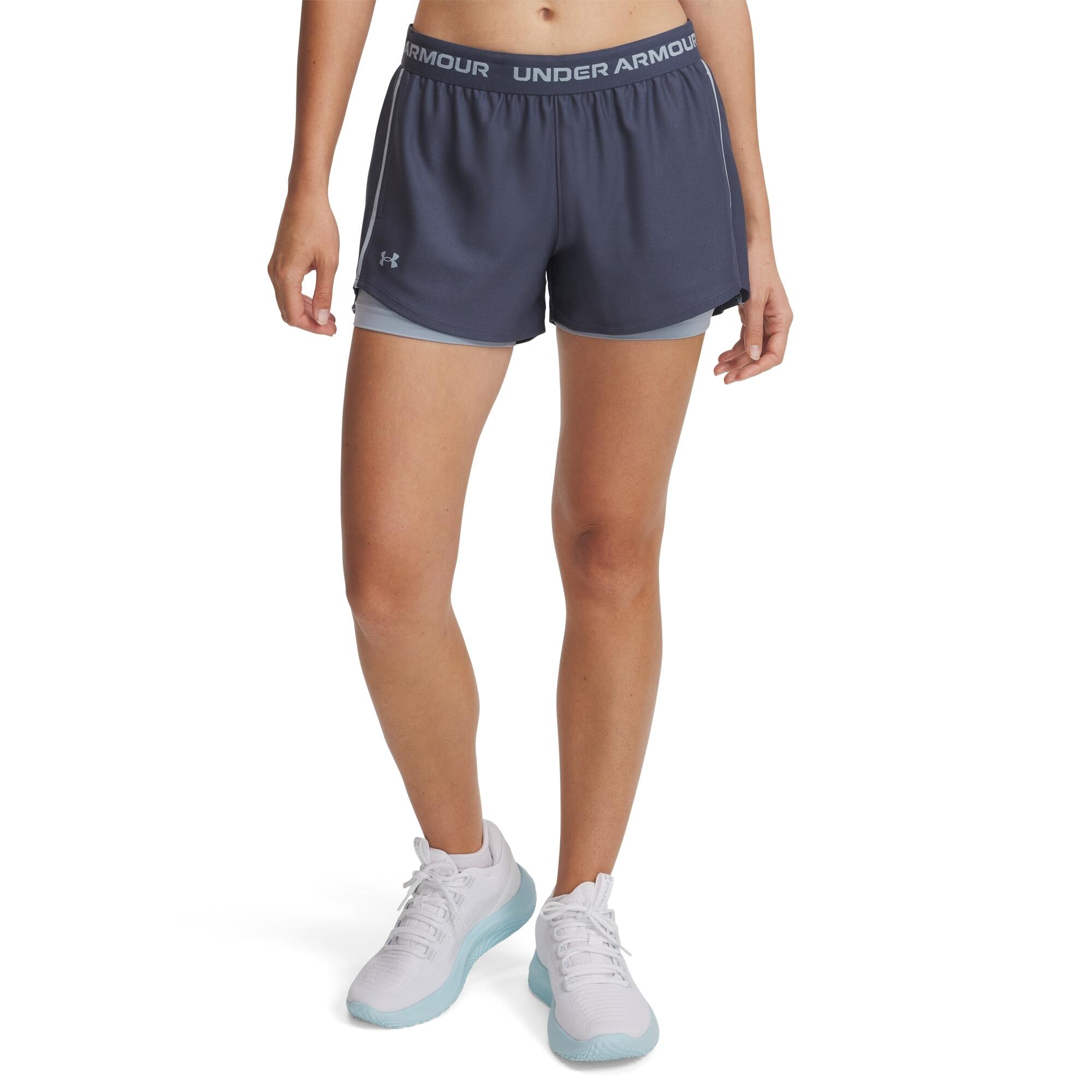 Under Armour Damen Short Tech Play Up 2in1 Shorts 1389895 2/7