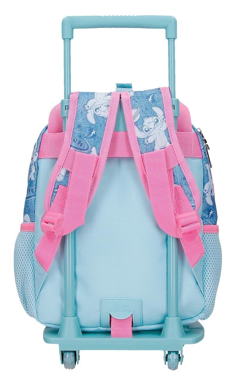 Mochila escolar con carro Stitch Hearts 28 cm Denim 2/5