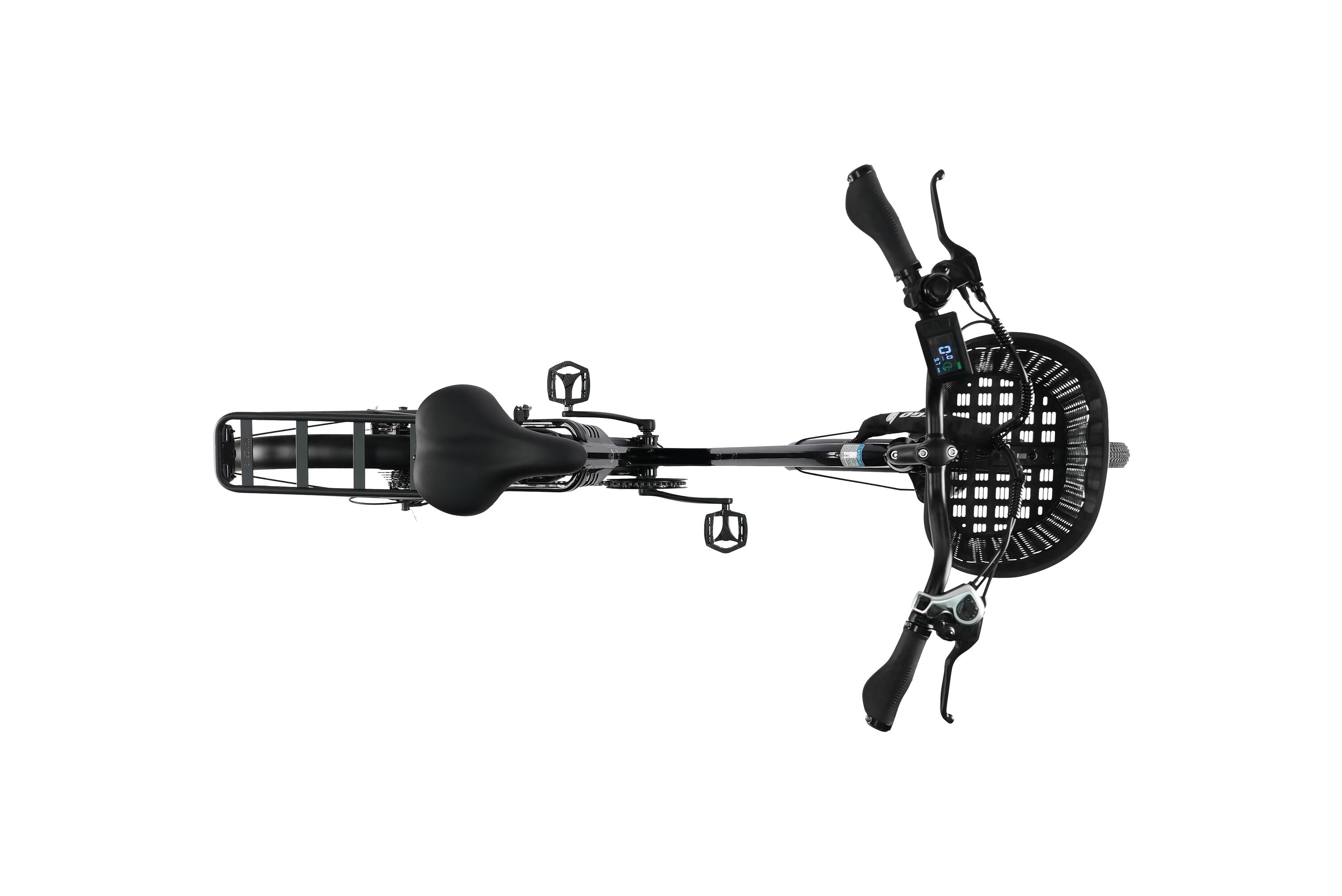 E-Bike entrada baja C2 Pro 120km bicicleta eléctrica unisex negro 2/8