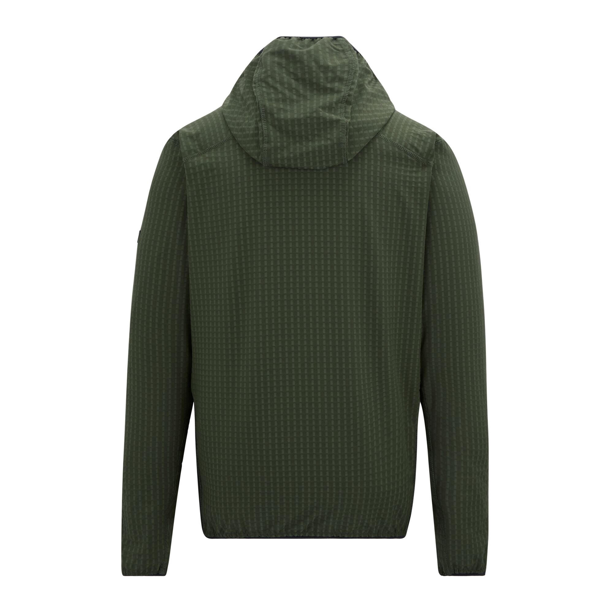 Veste Polaire ALVEN Homme (Kaki Foncé / Noir) 2/4