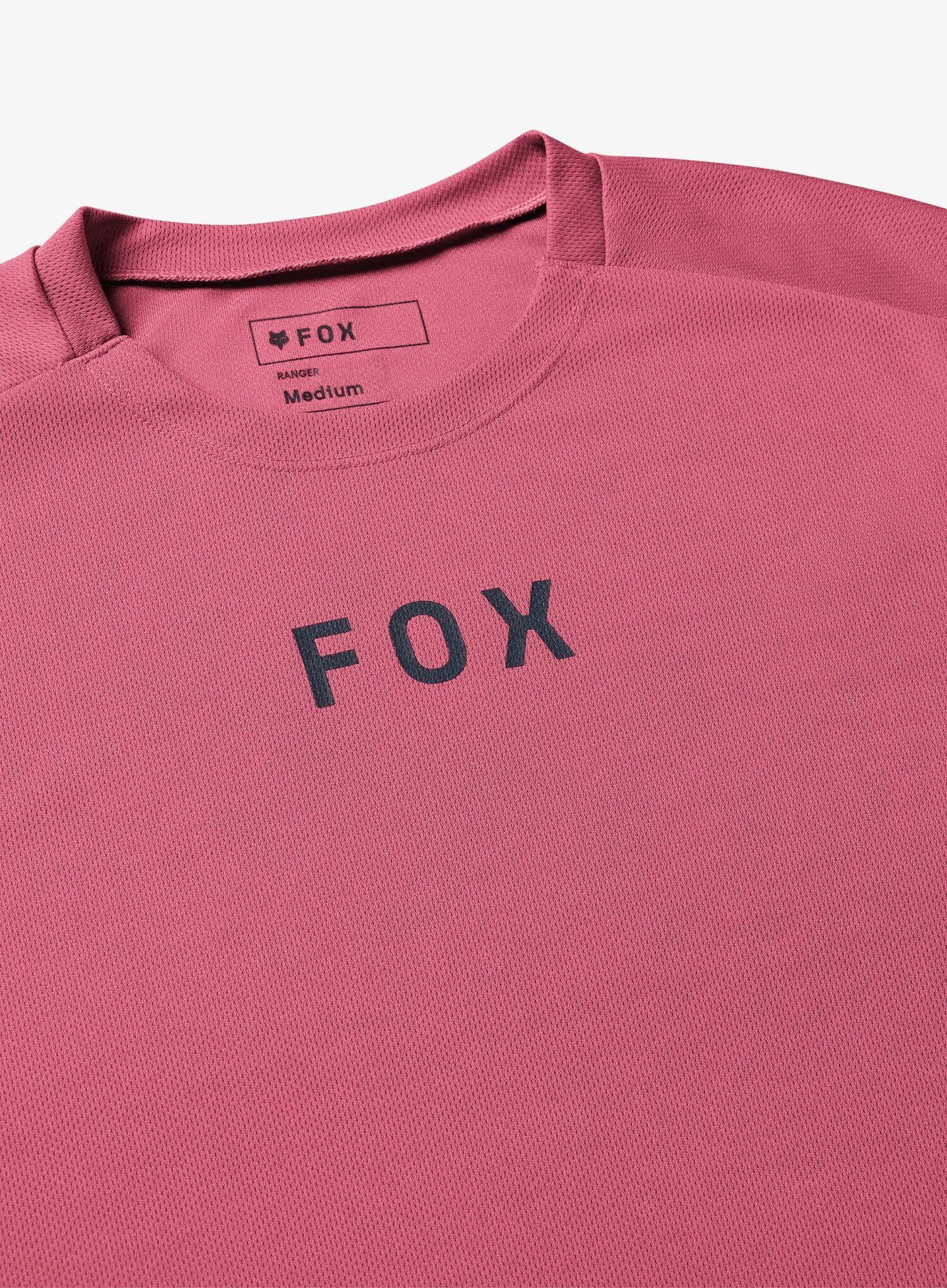 Koszulka rowerowa męska Fox Ranger SS Jersey Wordmark 3/6