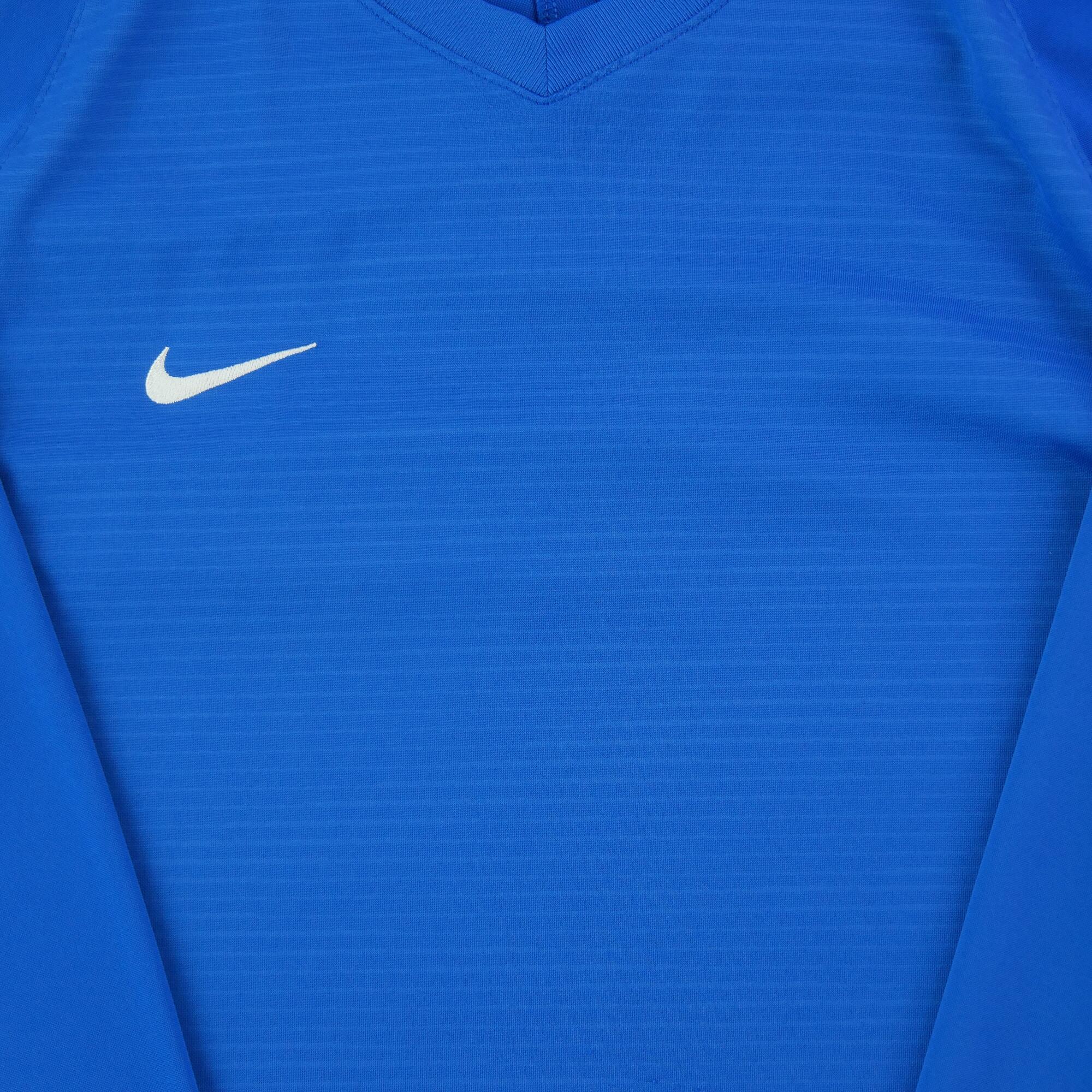 Segunda Vida - Camiseta Hombre Nike Dri-Fit Azul - Muy Bueno 3/5