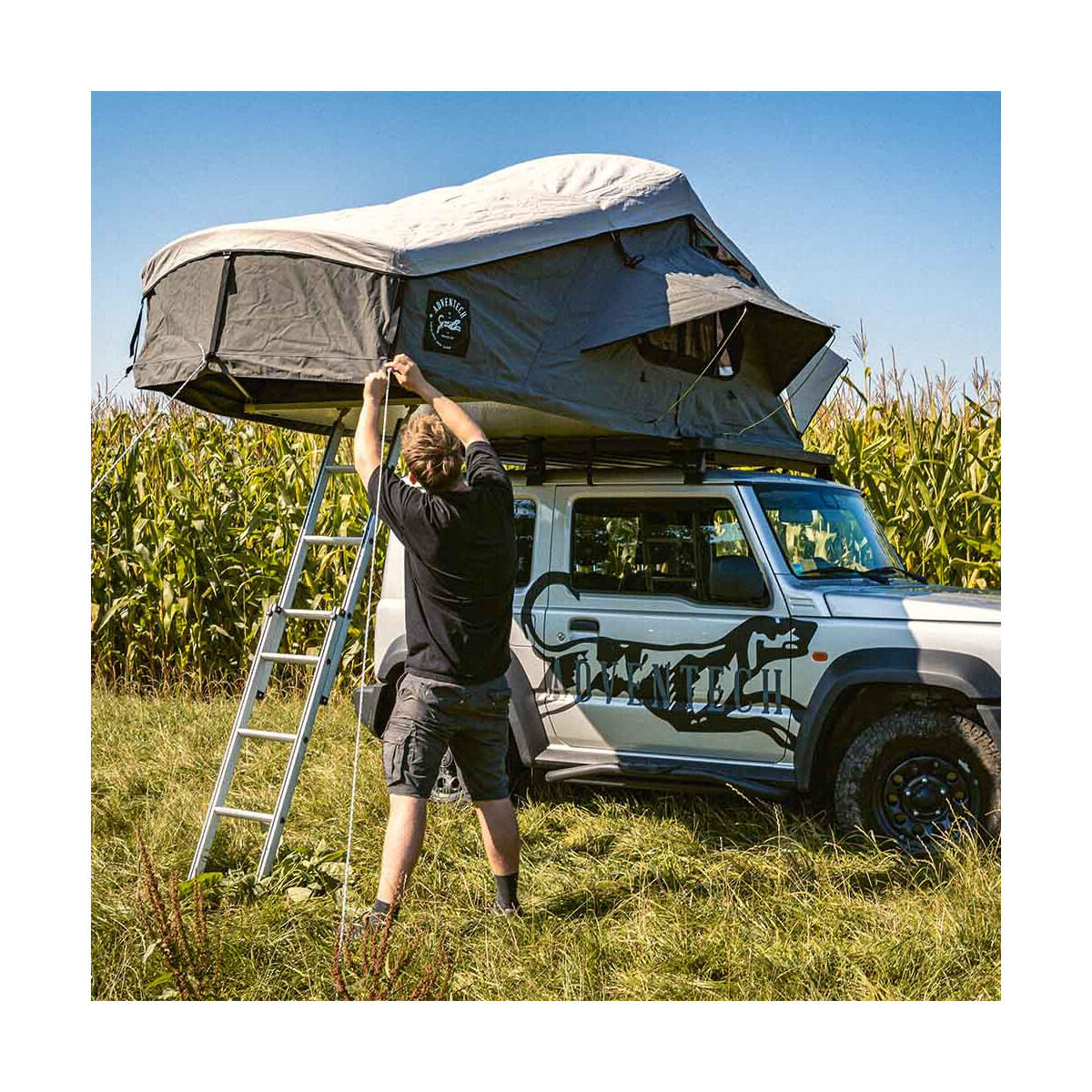 Adventech Safari 140 Tourer - Softshell tent 2-3 personen 5/7