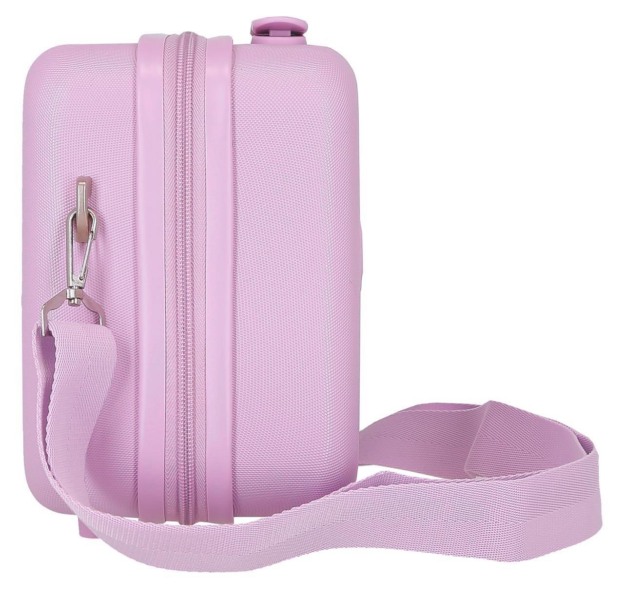 Neceser ABS Frozen in this together ABS con capacidad de 9L Lila 3/4