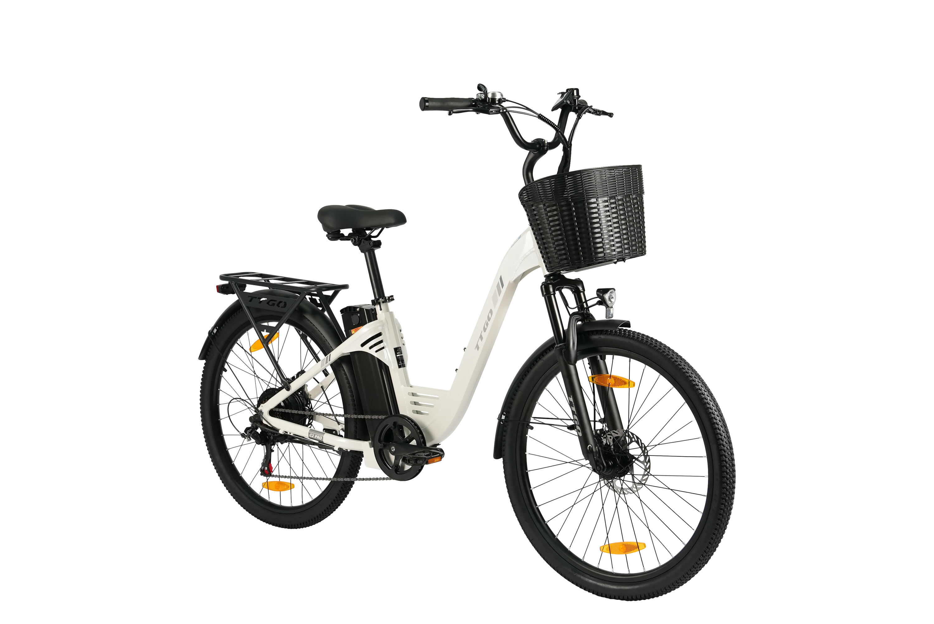 C2Pro Vélo électrique 26" 250W 120km Shimano 7 vitesses freins disque 2/7