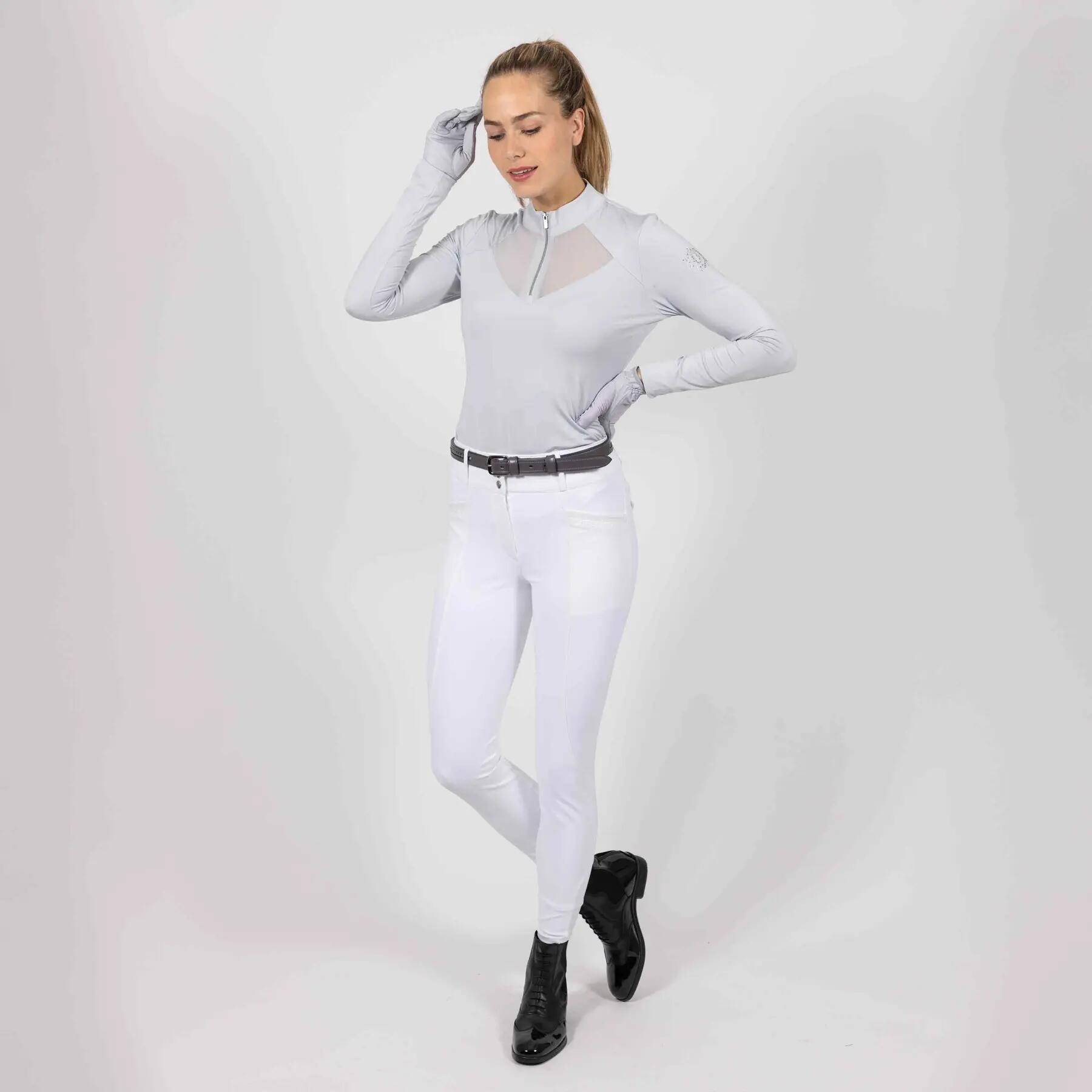 Camiseta de equitación técnico de manga larga mujer Imperial Riding Gaby 2/6