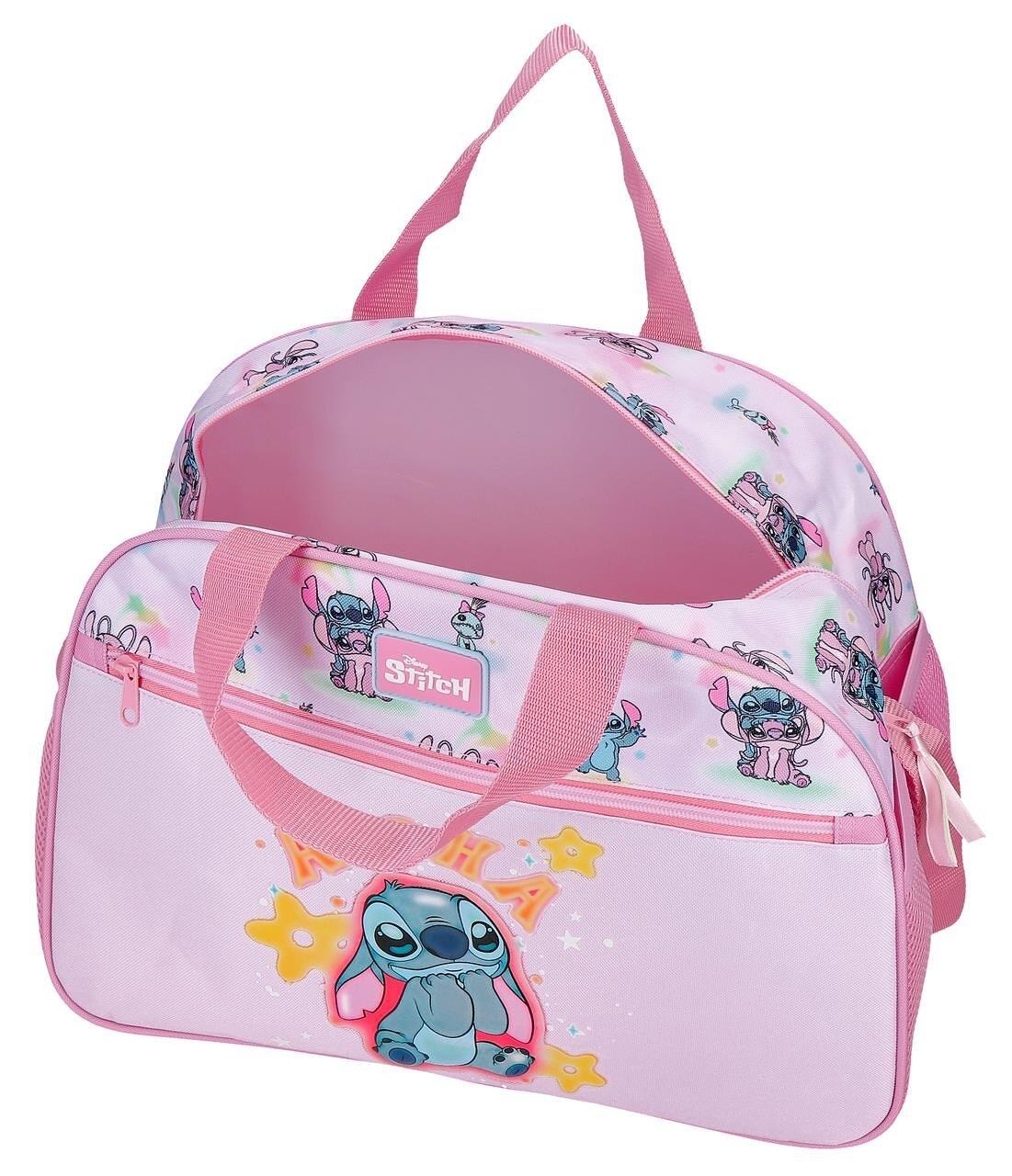 Borsa da viaggio Stitch You & Me 40 cm Malva 3/5
