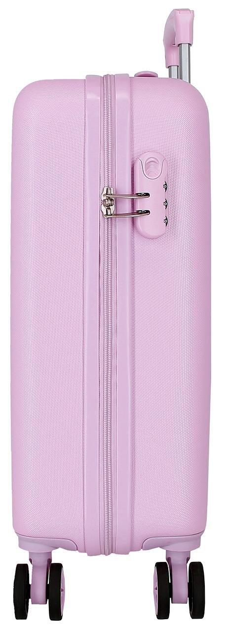 Maleta de cabina Stitch From Hawaii ABS con capacidad de 41L Lila 5/5
