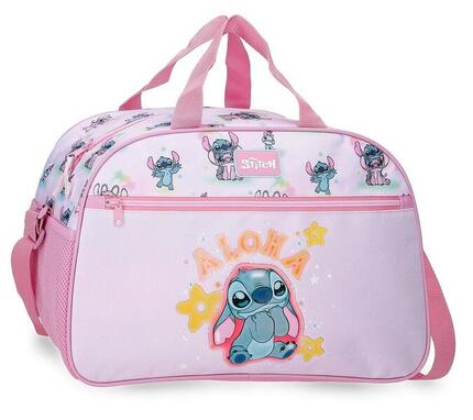 Sac de voyage Stitch You & Me 40 cm Mauve