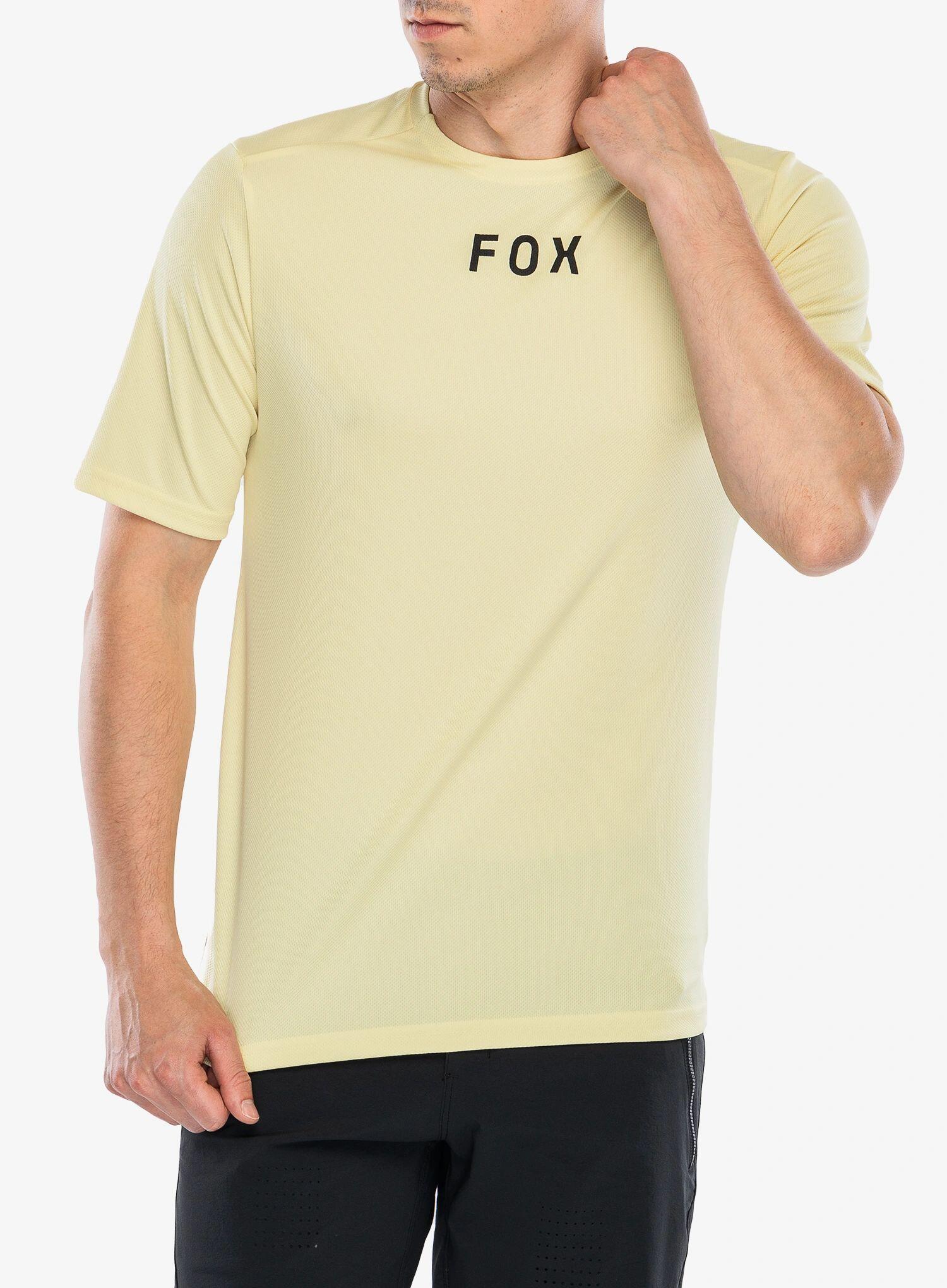 Koszulka rowerowa męska Fox Ranger SS Jersey Wordmark 3/5