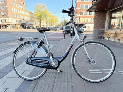 Gazelle orange tweedehands 28 inch low-step