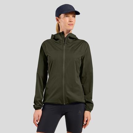 Wasserdichte X-Alp Performance Knit Laufjacke ODLO