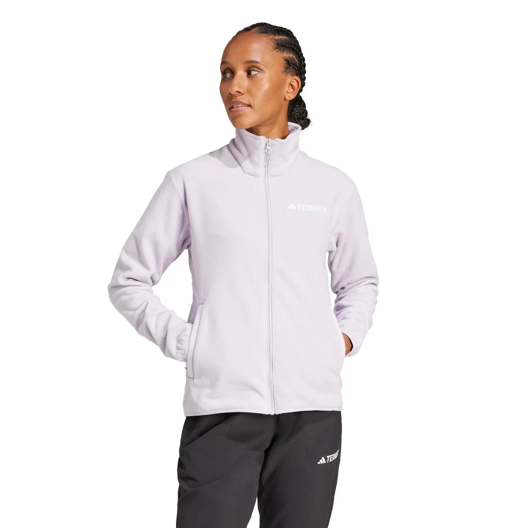 Fleece mit Reißverschluss für Damen adidas Terrex Multi Essentials 3/7
