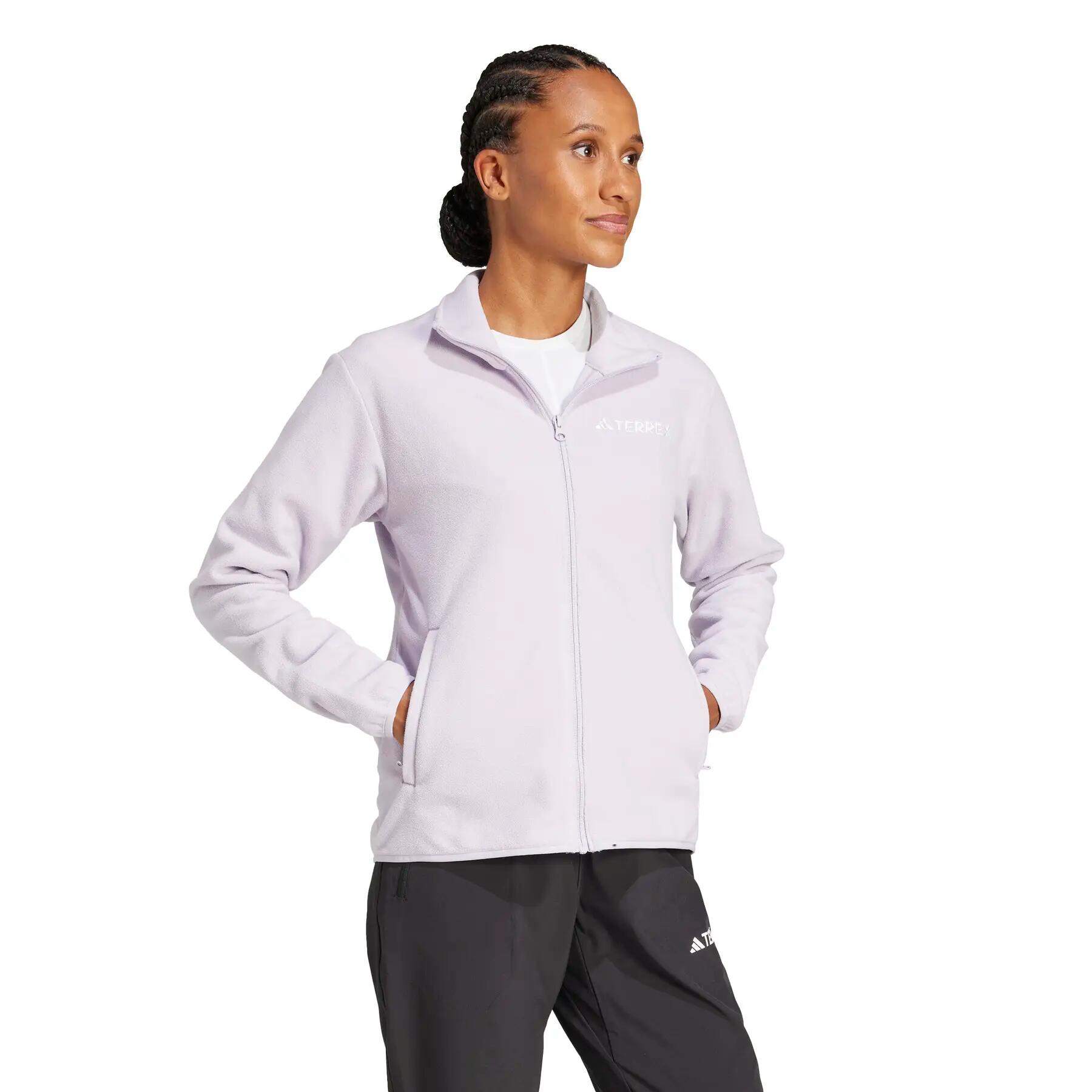 Fleece mit Reißverschluss für Damen adidas Terrex Multi Essentials 4/7