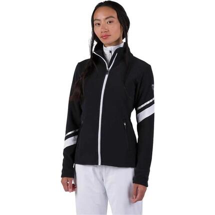 Dames Fleece Ski Jacket Rossignol Strawpile