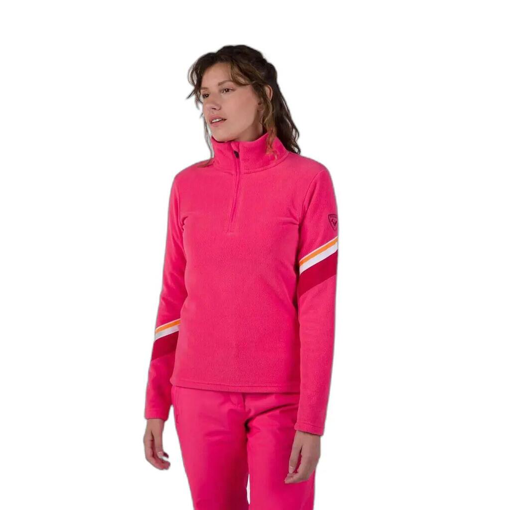 Women's 1/2 zip fleece Rossignol Strawpile