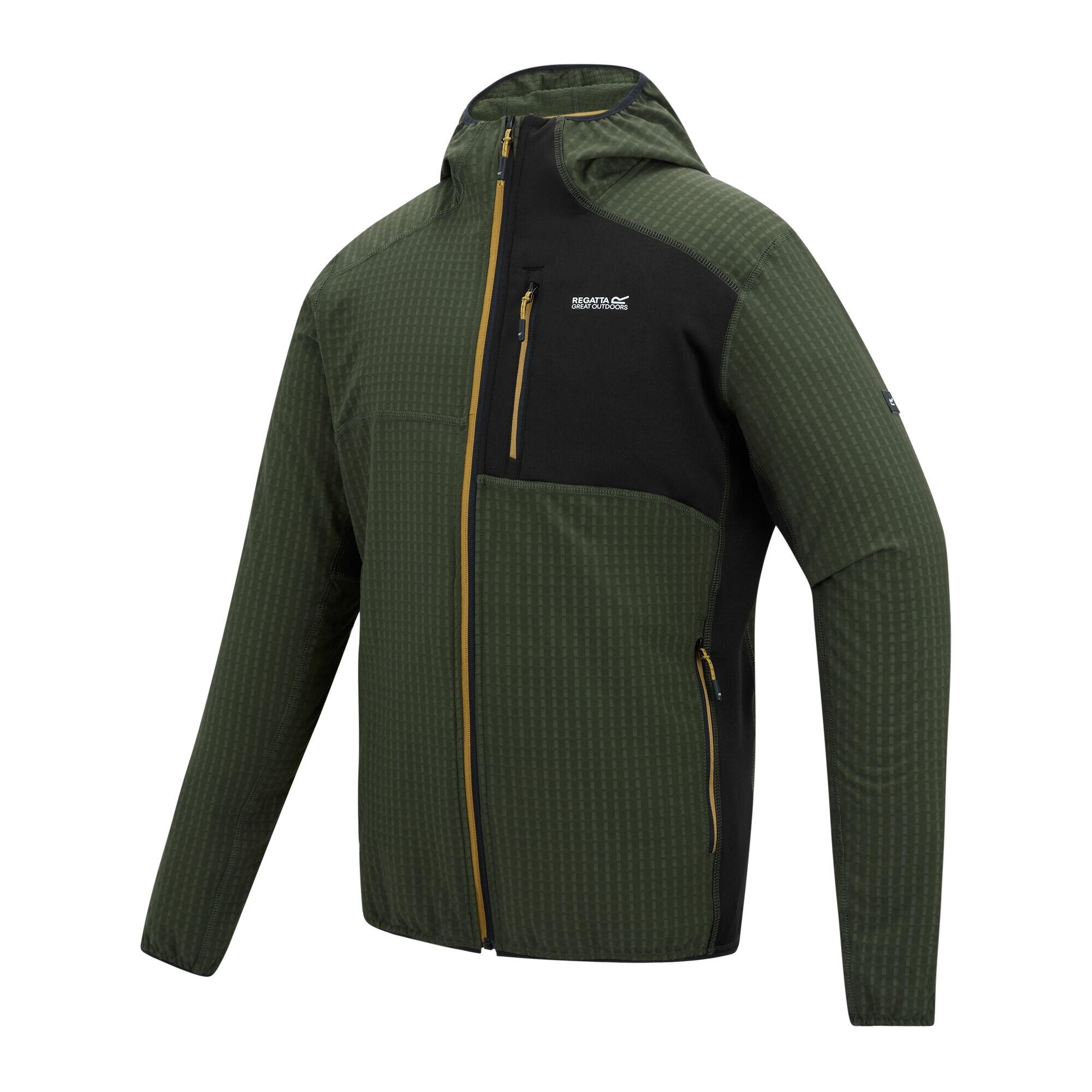 "Alven" Fleecejacke für , Durchgehender Reißverschluss Herren 3/4