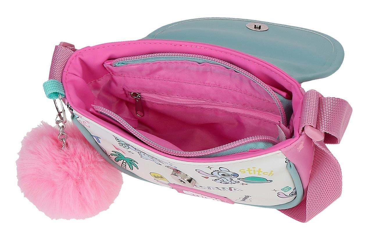 Bandoleira Stitch Little Destruction Turquesa 3/5