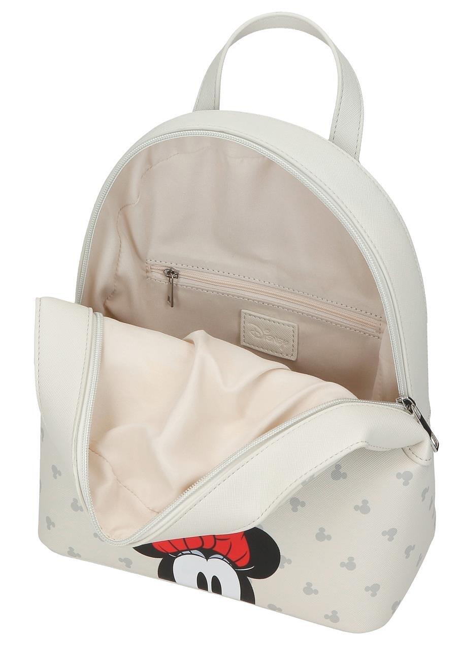 Mochila casual Minnie Bowlogue 26 cm Beige 3/5