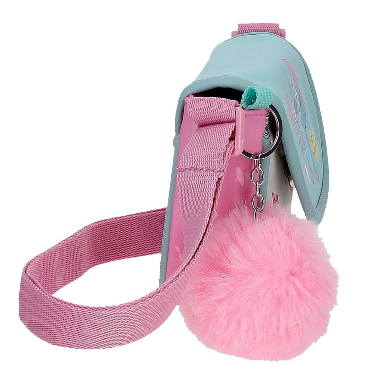 Bandoleira Stitch Little Destruction Turquesa 4/5