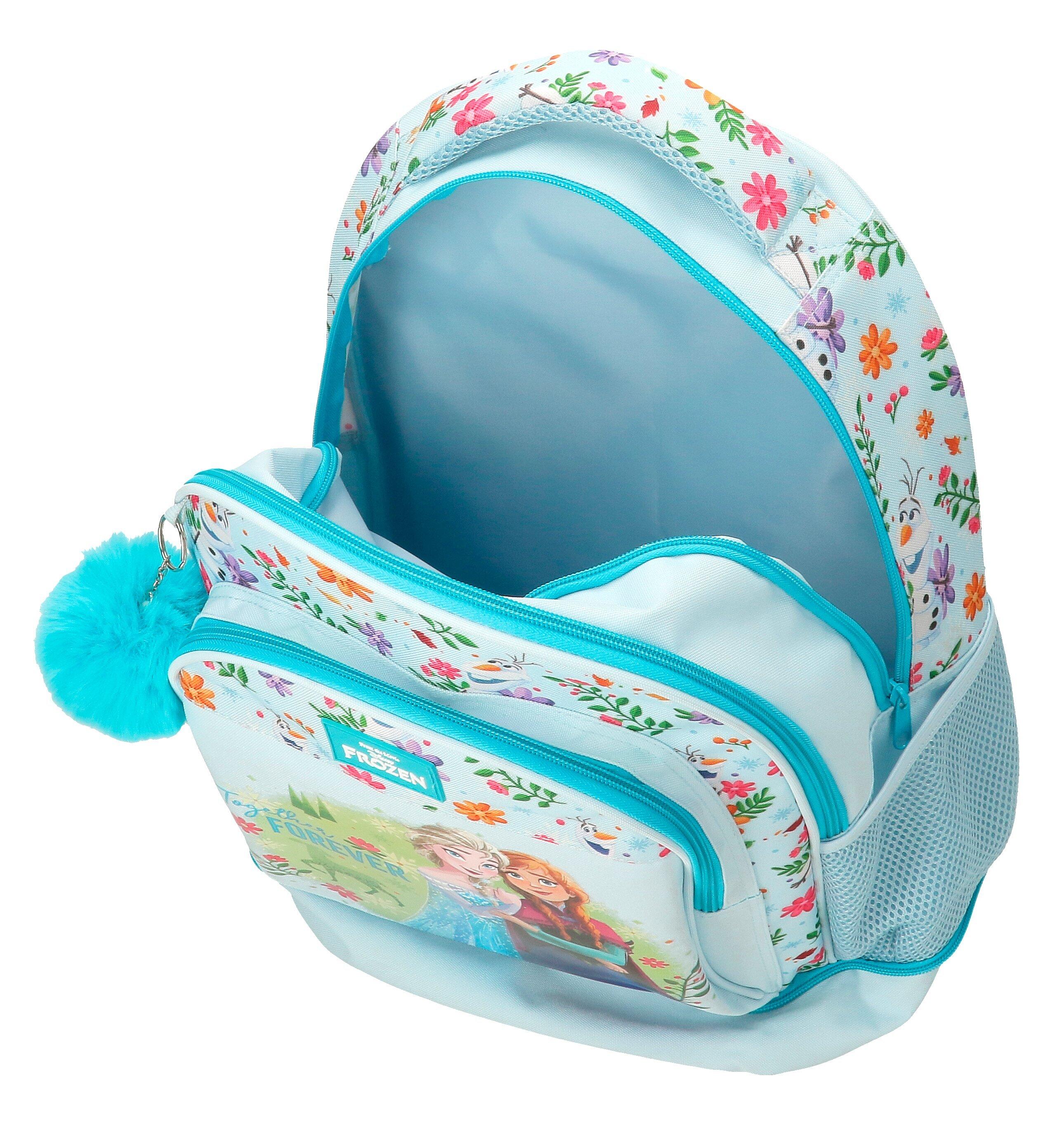 Mochila compact desmontable Frozen Forever 45 cm Azul Claro 4/5