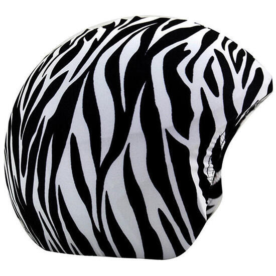 Housse de casque Coolcasc Coolprint Zebra