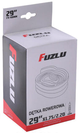 Dętka do opon do roweru rowerowa 29x1,75/2.10 Fuzlu FV 48mm